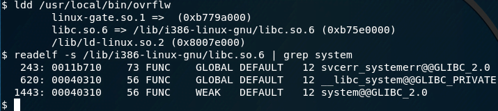 Libc System Address