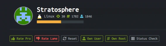 Featured image for Stratosphere Box Writeup & Walkthrough – [HTB] – HackTheBox